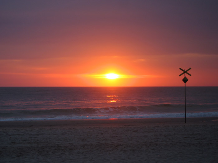 Sonnenuntergang am Meer